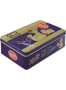 Auf diesem Bild sehen Sie das Produktbild fr BLECHDOSE HARIBO GOLDBREN VINTAGE GOLD