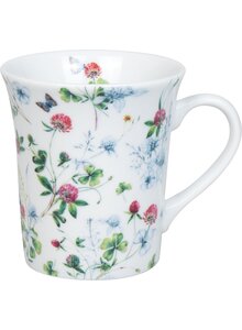 Auf diesem Bild sehen Sie das Produktbild fr PORZELLANBECHER GLCKSKLEE