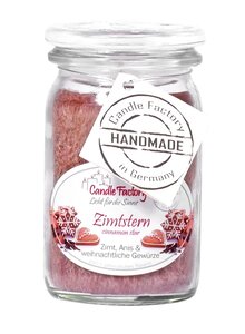 Auf diesem Bild sehen Sie das Produktbild fr DUFTKERZE ZIMTSTERN IM MINI- WECK-GLAS