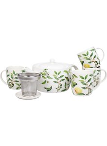 PORZELLAN-TEESET TEA TIME 6TLG