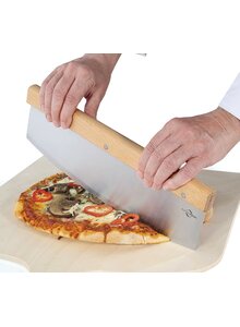Auf diesem Bild sehen Sie das Produktbild fr PIZZA-WIEGEMESSER 32 CM