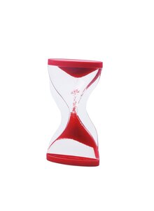 Auf diesem Bild sehen Sie das Produktbild f�r SANDUHR ZERO GRAVITY KLEIN ROT