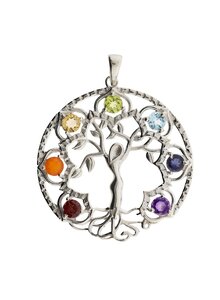 Auf diesem Bild sehen Sie das Produktbild f�r ELFENBAUM MIT CHAKRASTEINEN