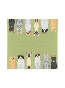 Auf diesem Bild sehen Sie das Produktbild f�r PAPIERSERVIETTEN KATZEN 20ER PACK