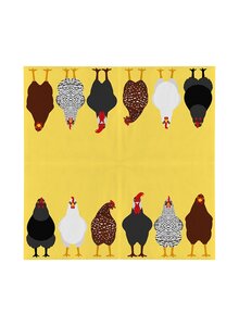 Auf diesem Bild sehen Sie das Produktbild f�r PAPIERSERVIETTEN H�HNER 20ER PACK