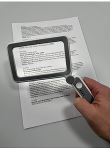 Auf diesem Bild sehen Sie das Produktbild f�r LED LEUCHTLUPE MIT AKKU 2-FACHE VERGR��ERUNG