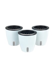 Auf diesem Bild sehen Sie das Produktbild für SELBST BEWÄSSERNDE PFLANZTÖPFE Ø 13 CM - 3ER SET