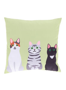 OUTDOOR-KISSEN KATZEN 45X45 CM