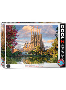 Auf diesem Bild sehen Sie das Produktbild f�r PUZZLE SAGRADA FAMILIA BARCELONA 1000 TEILE