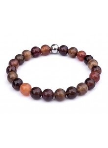 Auf diesem Bild sehen Sie das Produktbild f�r ARMBAND SARDER KUGELN 8 MM