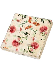 Auf diesem Bild sehen Sie das Produktbild f�r 20 PAPIERSERVIETTEN DAHLIE 33 X 33 CM