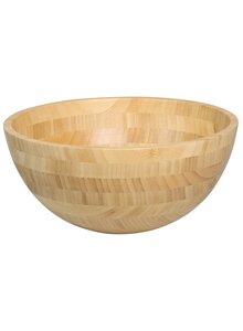 Auf diesem Bild sehen Sie das Produktbild f�r OBST & GEB�CKSCHALE AUS BAMBUS � 25 CM