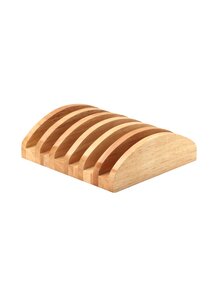 Auf diesem Bild sehen Sie das Produktbild f�r BRETTERST�NDER AUS GUMMIBAUMHOLZ