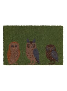 Auf diesem Bild sehen Sie das Produktbild für KOKOS-FUßMATTE EULEN 40 X 60 CM