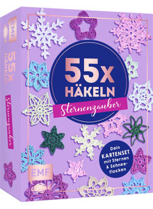 Auf diesem Bild sehen Sie das Produktbild für KARTENSET 55X HÄKELN STERNEN- ZAUBER
