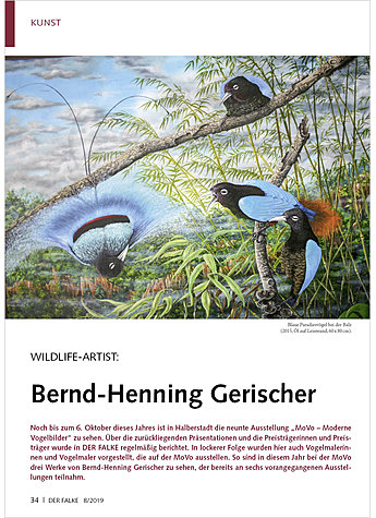 WILDLIFE-ARTIST: BERND-HENNING GERISCHER