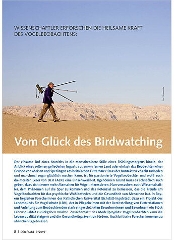 DIE HEILSAME KRAFT DES VOGEL BEOBACHTENS: VOM GLCK DES BIRDWATCHING