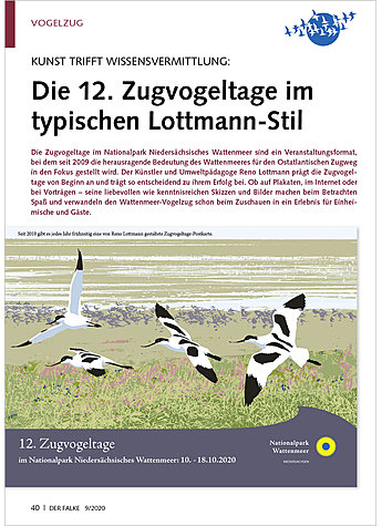 KUNST TRIFFT WISSENSVERMITT LUNG: DIE 12. ZUGVOGELTAGE IM TYPISCHEN LOTTMANN-STIL