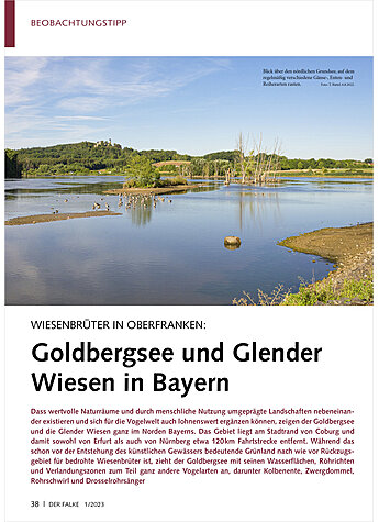 WIESENBRTER IN OBERFRANKEN: GOLDBERGSEE UND GLENDER WIESEN IN BAYERN