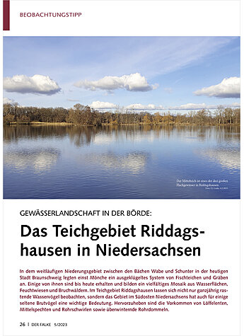 GEWSSERLANDSCHAFT IN DER BRD E TEICHGEBIET RIDDAGSHAUSEN IN NIEDERSACHSEN