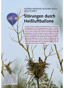 Auf diesem Bild sehen Sie das Produktbild fr IN EINEM NIEDERSCHSISCHEN VOGELSCHUTZGEBIET STRUNGEN DURCH HEISSLUFTBALLONE