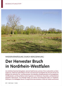 Auf diesem Bild sehen Sie das Produktbild fr WIEDERVERNSSUNG DURCH BERG SENKUNG DER HERVESTER BRUCH IN NORDRHEIN-WESTFALEN