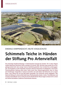 Auf diesem Bild sehen Sie das Produktbild f�r EHEMALS KARPFENZUCHT, HEUTE VOGELSCHUTZ SCHIMMELS TEICHE DER STIFTUNG PRO ARTENVIELFALT