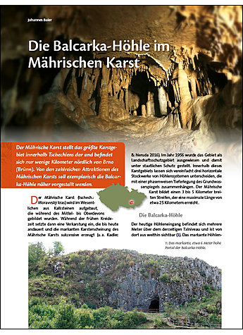 DIE BALCARKA-HHLE IM MRISCHEN KARST