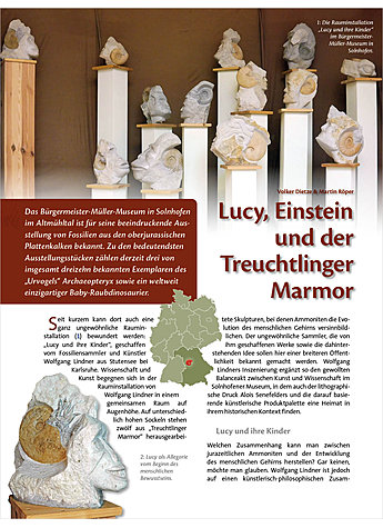 LUCY, EINSTEIN UND DER TREUCHTLINGER MARMOR