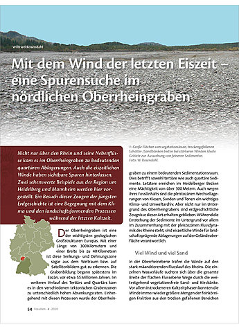 MIT DEM WIND DER LETZTEN EISZEIT - EINE SPURENSUCHE IM NRDLICHEN OBERRHEINGRABEN