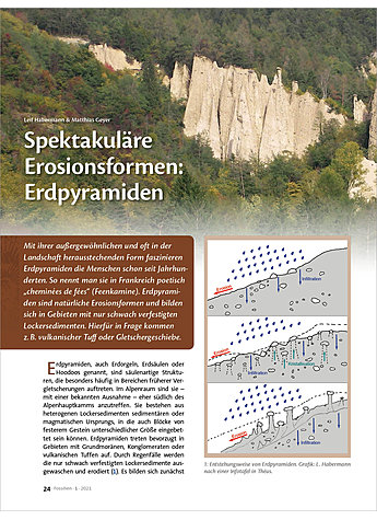 SPEKTAKULRE EROSIONSFORMEN: ERDPYRAMIDEN