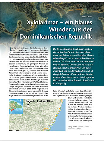 XYLOLARIMAR - EIN BLAUES WUNDER AUS DER DOMINIKANISCHEN REPUBLIK