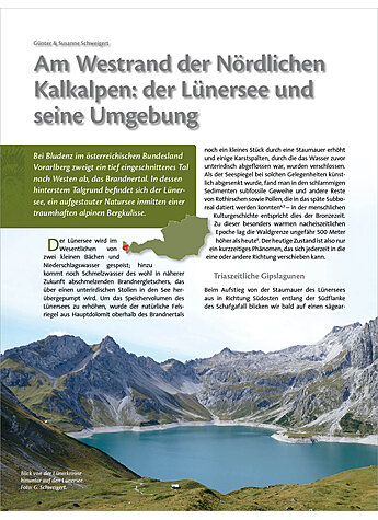 AM WESTRAND DER NRDLICHEN KALKALPEN: DER LNERSEE UND SEINE UMGEBUNG