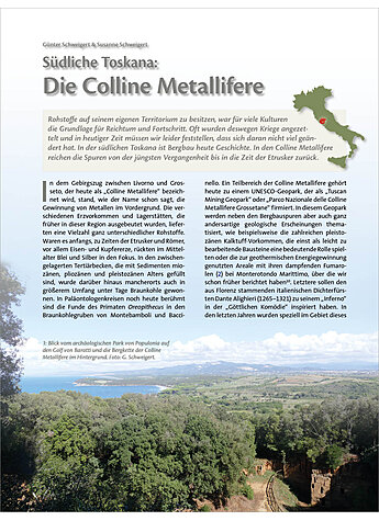 SDLICHE TOSKANA: DIE COLLINE METALLIFERE