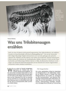 WAS UNS TRILOBITENAUGEN ERZHLEN