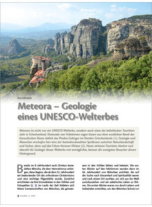 METEORA - GEOLOGIE EINES UNESCO-WELTERBES