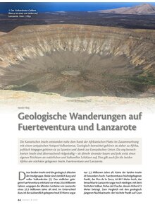 GEOLOGISCHE WANDERUNGEN AUF FUERTEVENTURA UND LANZAROTE