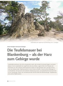 DIE TEUFELSMAUER BEI BLANKEN- BURG - ALS DER HARZ ZUM GEBIRGE WURDE