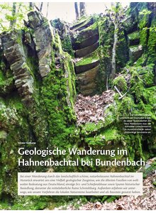 Auf diesem Bild sehen Sie das Produktbild f�r GEOLOGISCHE WANDERUNG IM HAHNENBACHTAL BEI BUNDENBACH