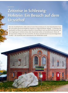 ZEITREISE IN SCHLESWIG-HOL- STEIN: EIN BESUCH AUF DEM URZEITHOF