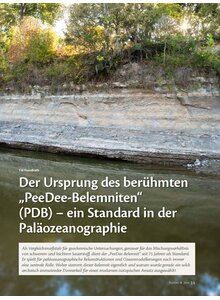 DER URSPRUNG DES BER�HMTEN PEEDEE-BELEMNITEN-EIN STAN- DARD IN DER PAL�OZEANOGRAPHIE