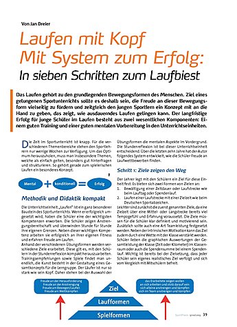 LAUFEN MIT KOPF - MIT SYSTEM ZUM ERFOLG: IN SIEBEN SCHRITTEN ZUM LAUFBIEST