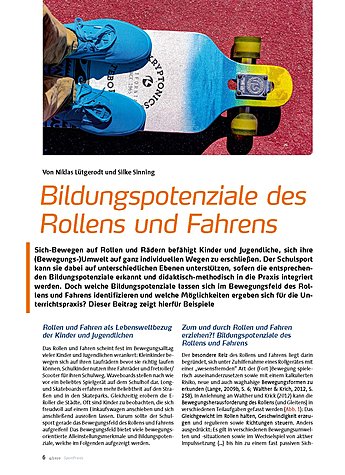 BILDUNGSPOTENZIALE DES ROLLENS UND FAHRENS