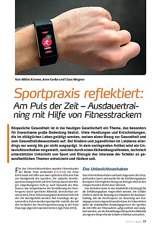 SPORTPRAXIS REFLEKTIERT: AM PULS DER ZEIT