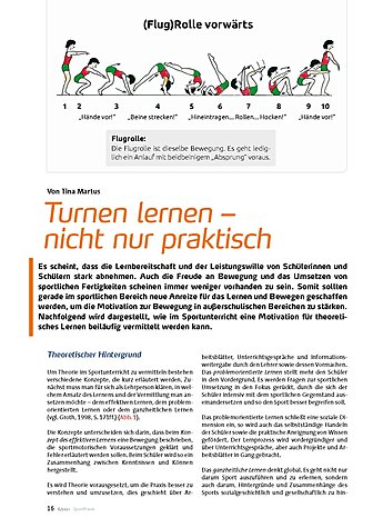 TURNEN LERNEN - NICHT NUR PRAKTISCH