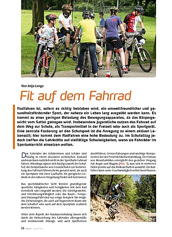 FIT AUF DEM FAHRRAD