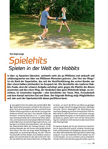 SPIELEHITS SPIELEN IN DER WELT DER HOBBITS