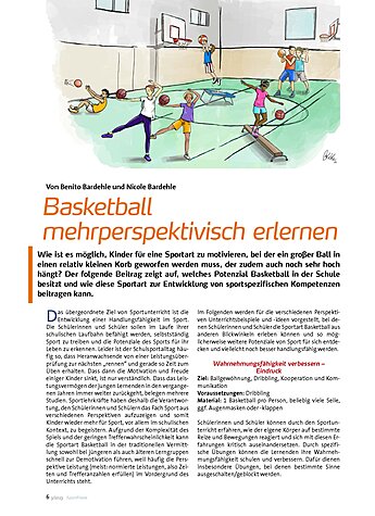 BASKETBALL MEHRPERSPEKTIVISCH ERLERNEN