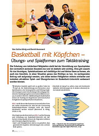 BASKETBALL MIT KPFCHEN BUNGS- UND SPIELFORMEN ZUM TAKTIKTRAINING