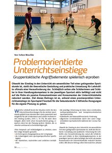 Auf diesem Bild sehen Sie das Produktbild fr PROBLEMORIENTIERTE UNTER- RICHTSEINSTIEGE